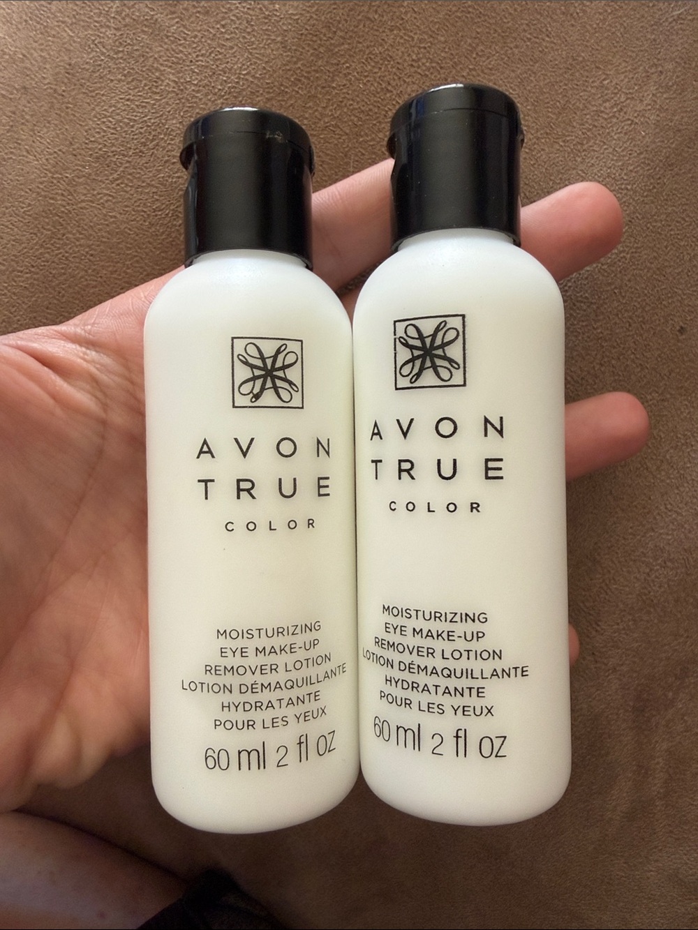 NWT Avon True Color Moisturizing Eye Makeup Remover Lotion 2 oz Lot Bundle 2 Pc